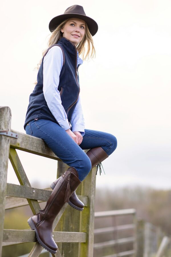 Lady Blouse Cotton Ruffled