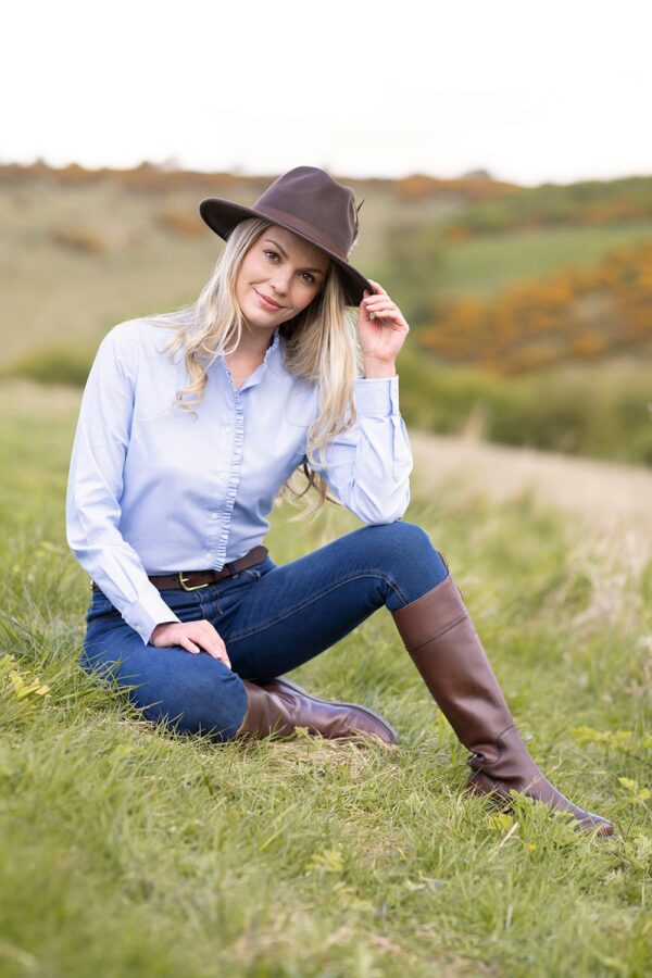 Lady Blouse Cotton Ruffled - Image 2